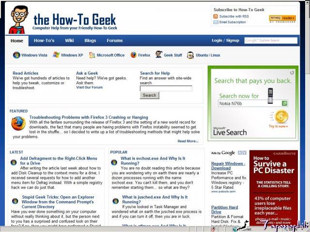 The "how-to Geek"